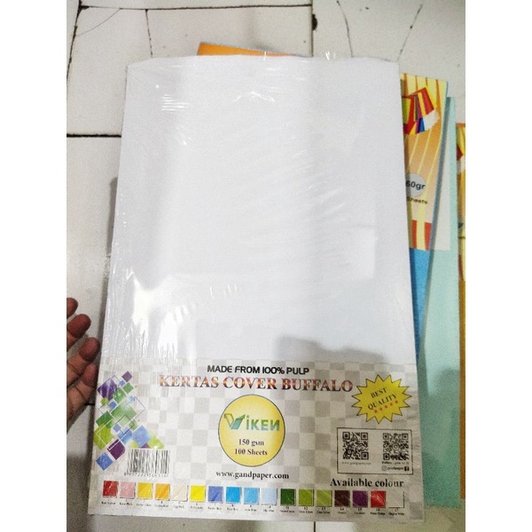 

kertas cover jilid buffallo VIKEN 150GSM
