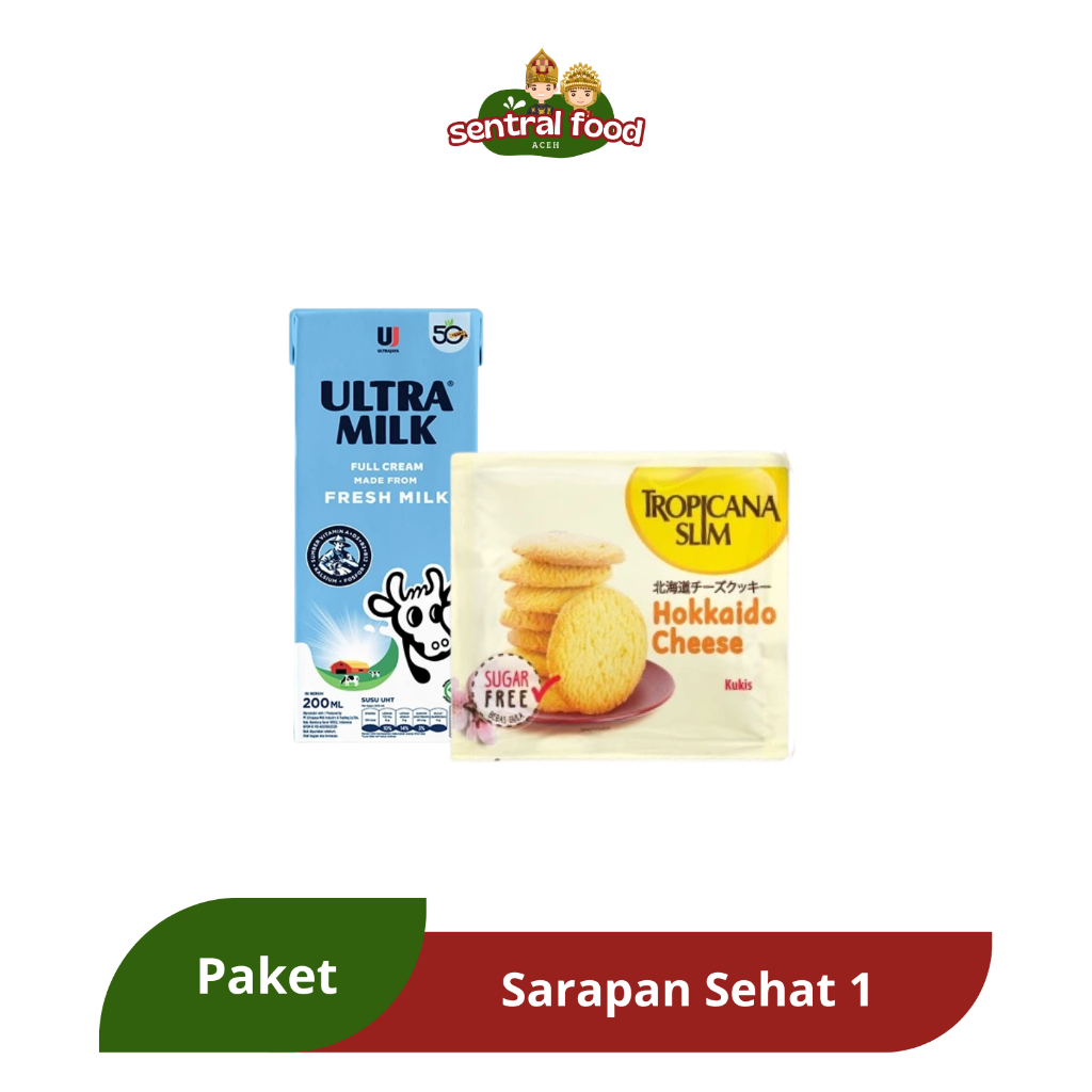 

Paket Sarapan Sehat 1 Cookies Keju Hokkaido & Susu UHT Full Cream