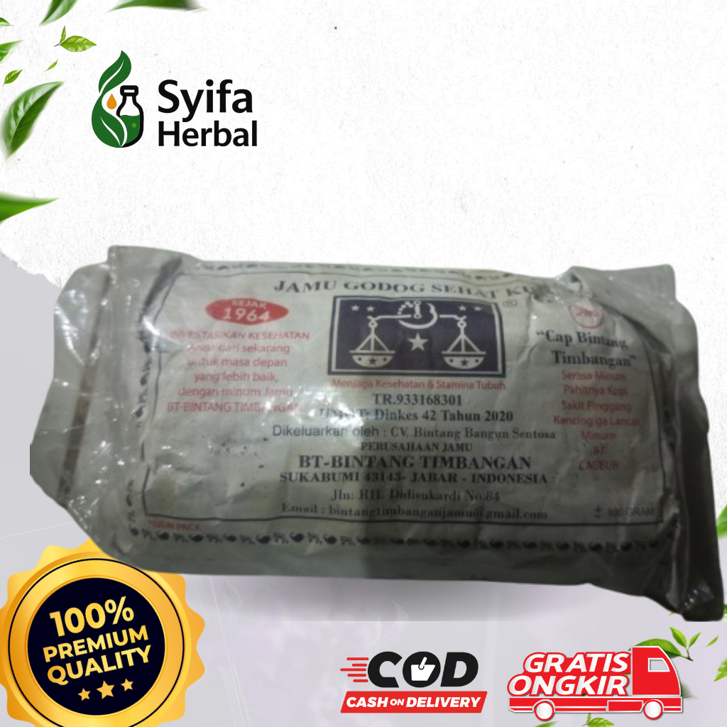 

syifa herbal - Jamu godog godogan godok godokan sehat cap timbangan ampuh original