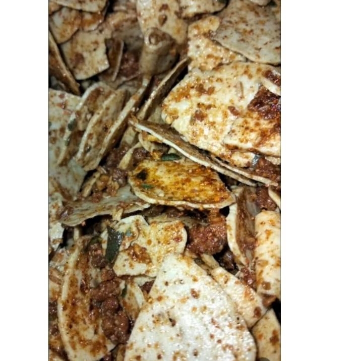 

Basreng Pedas / Asin Daun jeruk