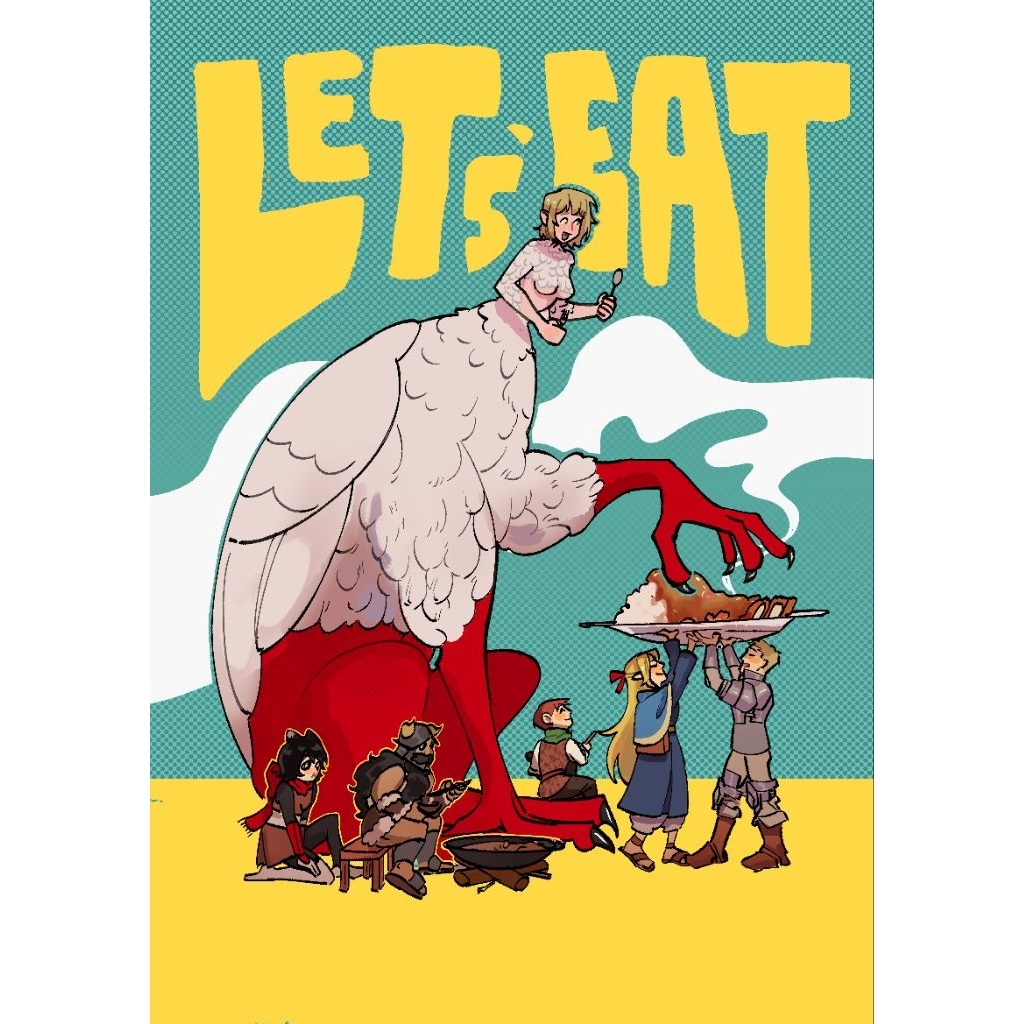 

[POST CFXX] "Let's Eat!" A4 Artprint