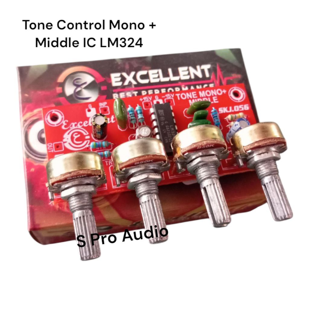 Tone Control Mono Middle Magnum Tone Control Toa ic Lm324 Tone Centung