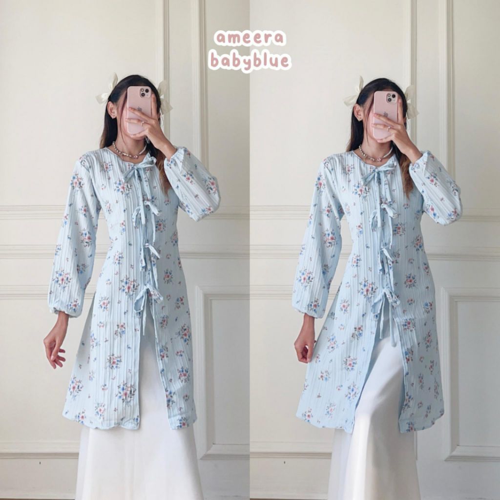 TUNIK AMEERA LADY SOFIA TRENDY // OUTFIT REMAJA KEKINIAN