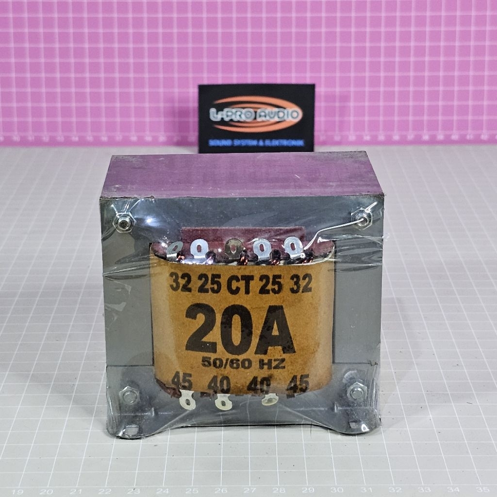 Trafo 20A ct45 csh kotak original tembaga power amplifier