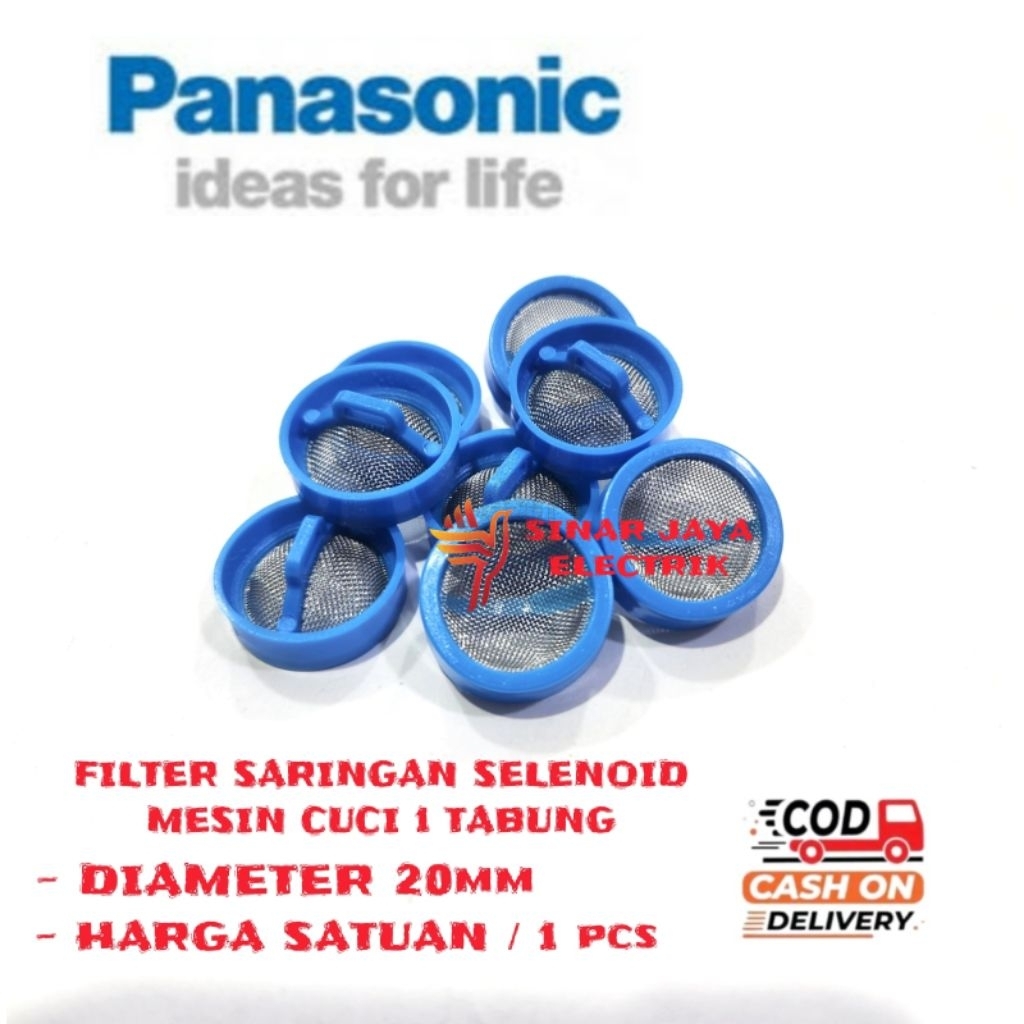 FILTER SARINGAN SELENOID MESIN CUCI PANASONIC 1 TABUNG | SARINGAN SELENOID MESIN CUCI PANASONIC