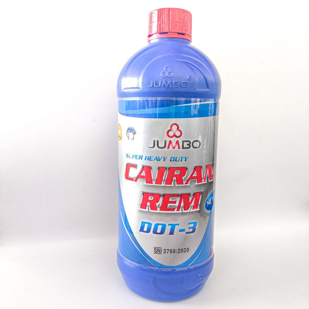 MINYAK REM JUMBO DOT 3 MERAH  1 LITER