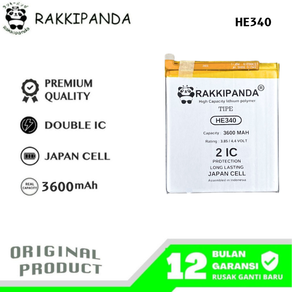 RakkiPanda - HE340 Nokia 7 Batre Batrai Baterai