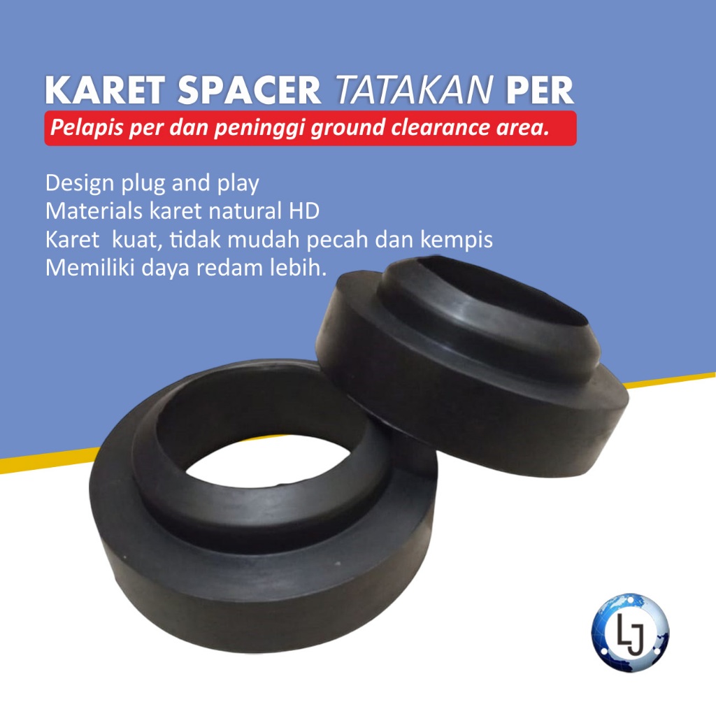 Karet Spacer Per Belakang Atas Agya Ayla Custom 2pcs