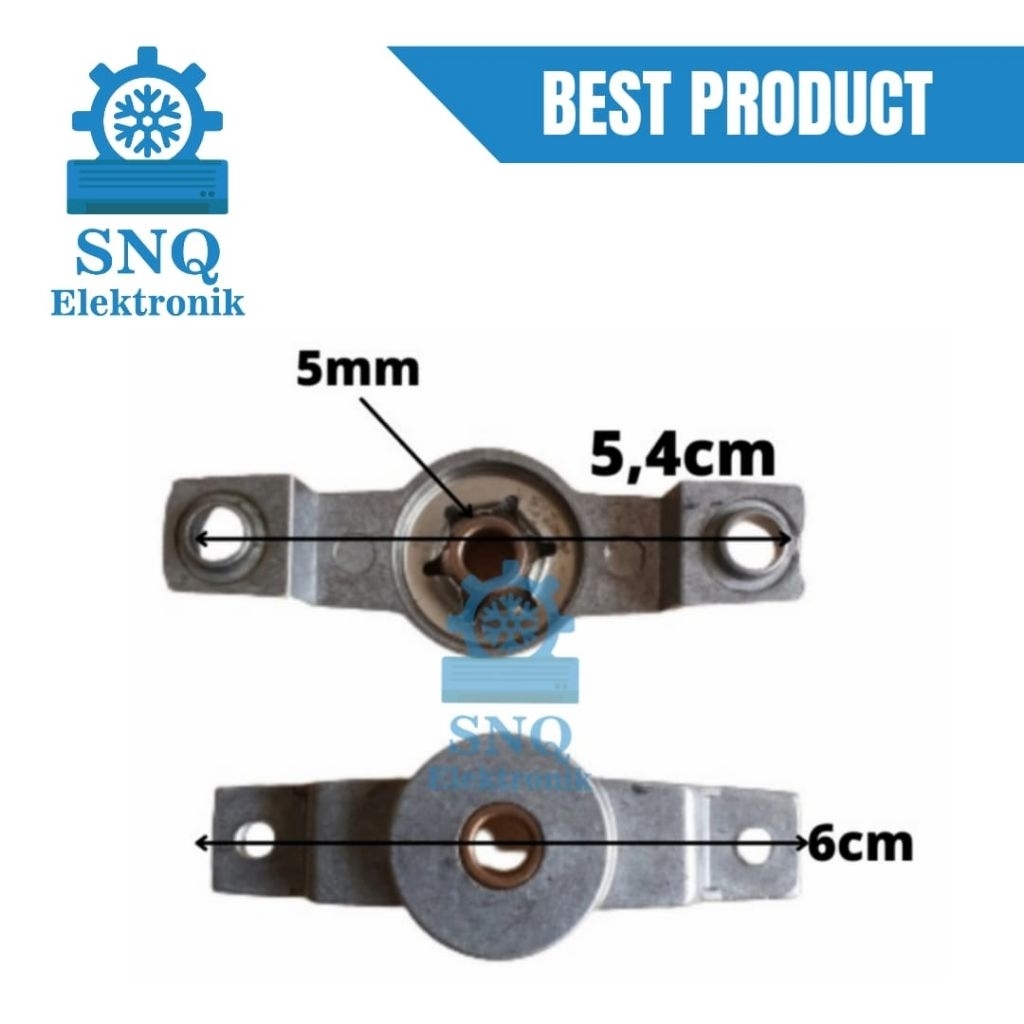 Bosing kuping body kecil as 5 mm - Laher dinamo kipas angin as 5mm - Bearing dinamo kipas angin