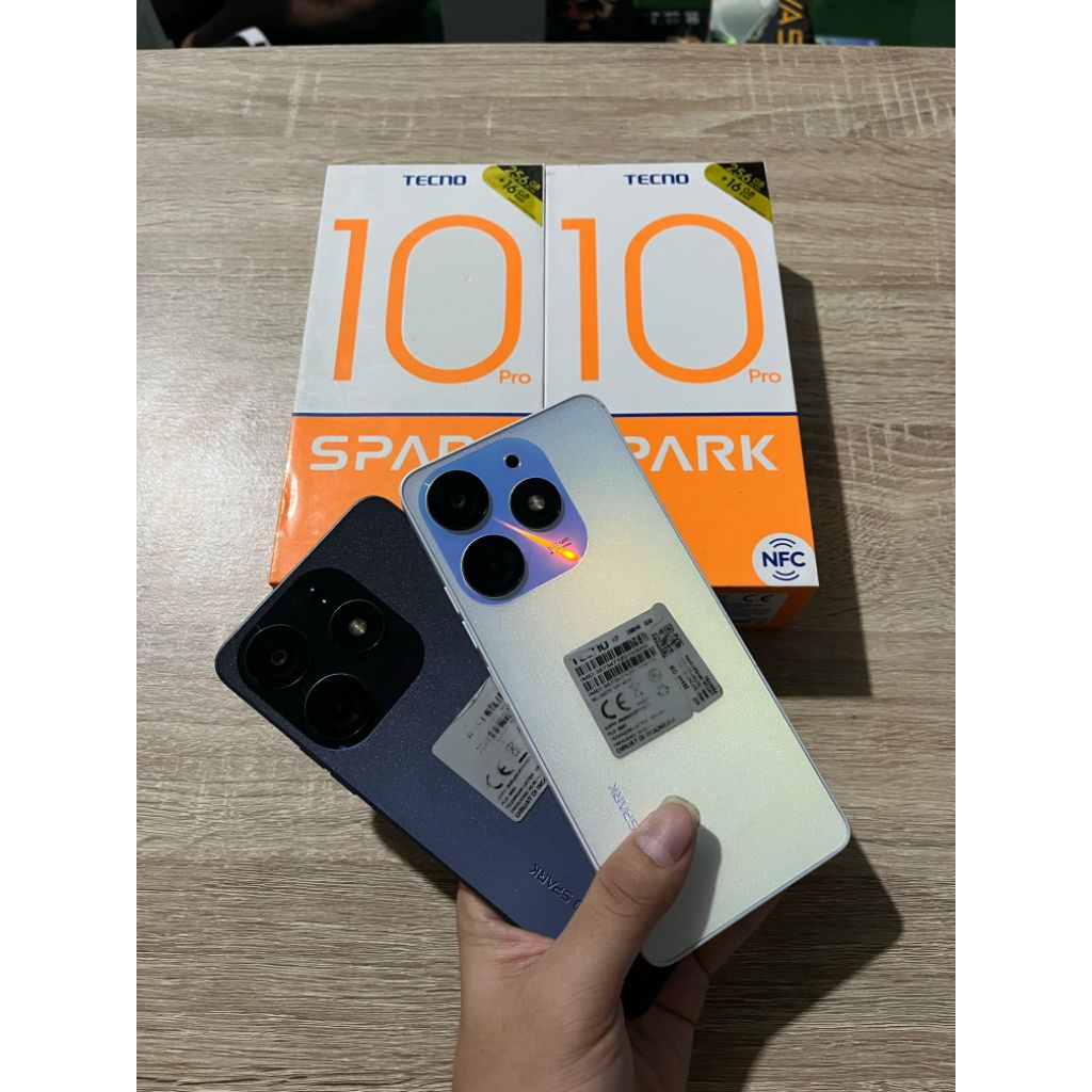 Tecno Spark 10Pro NFC Ram 8/128 Dan 8/256 Resmi Indonesia Second RDG CELL
