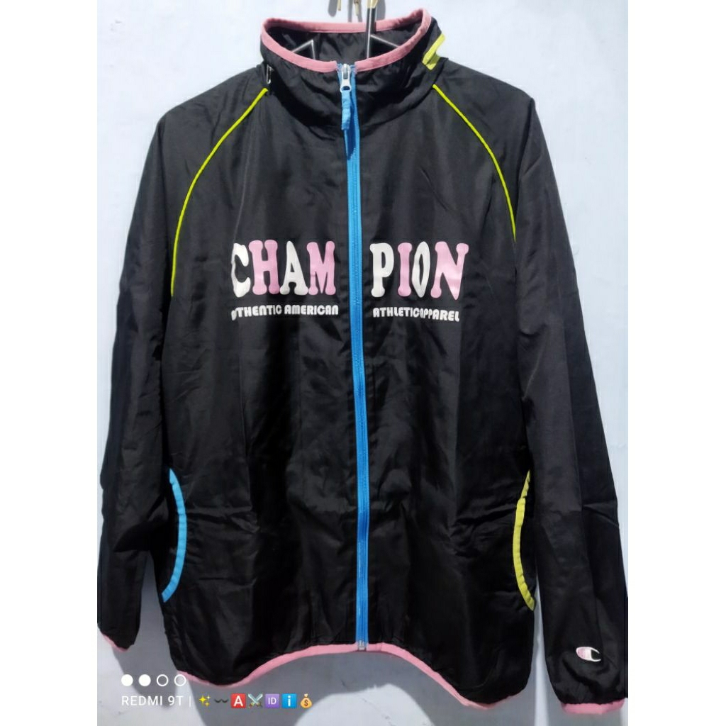 Jacket Parasut Champion Second