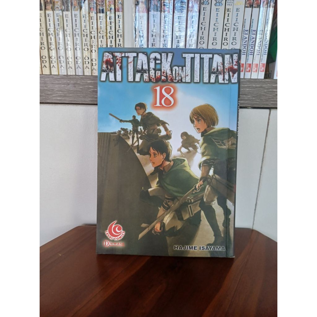komik attack on titan 18