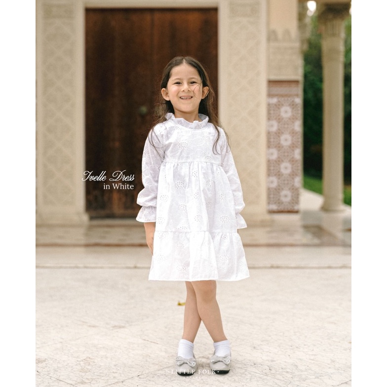 KODE Y95I Ivelle Dress  Dress Anak Perempuan Little Folk
