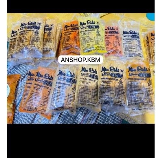 

Mie lidi nyonyah cetar