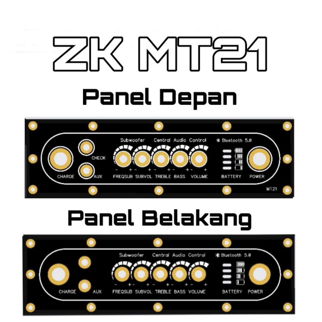 Panel Kontrol Amplifier DIY PREMIUM