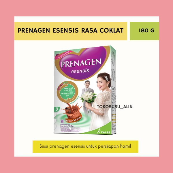 PRENAGEN ESENSIS COKLAT 180 G / SUSU PROMIL