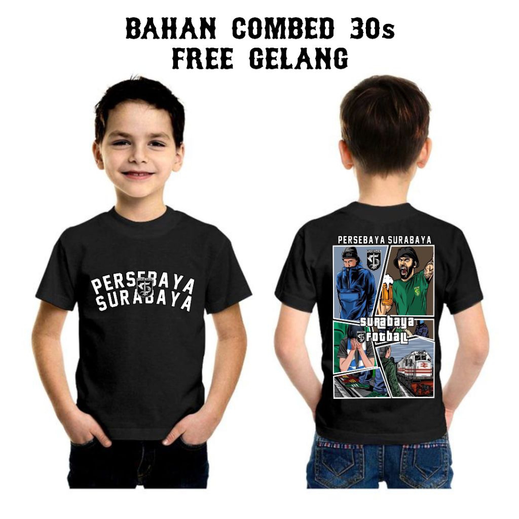 KAOS ANAK PERSEBAYA SURABAYA FOOTBALL