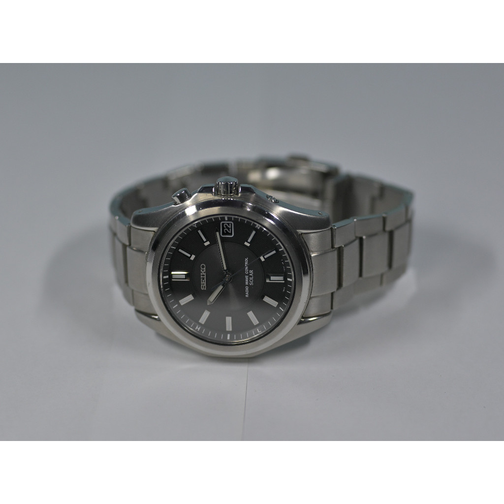 SEIKO 7B42-0AN0 Solar Titanium Perpetual Radio Wave JDM