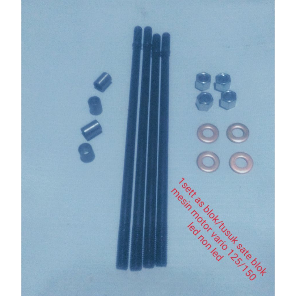1sett as blok/tusuk sate blok mesin motor vario 125/150 led non led