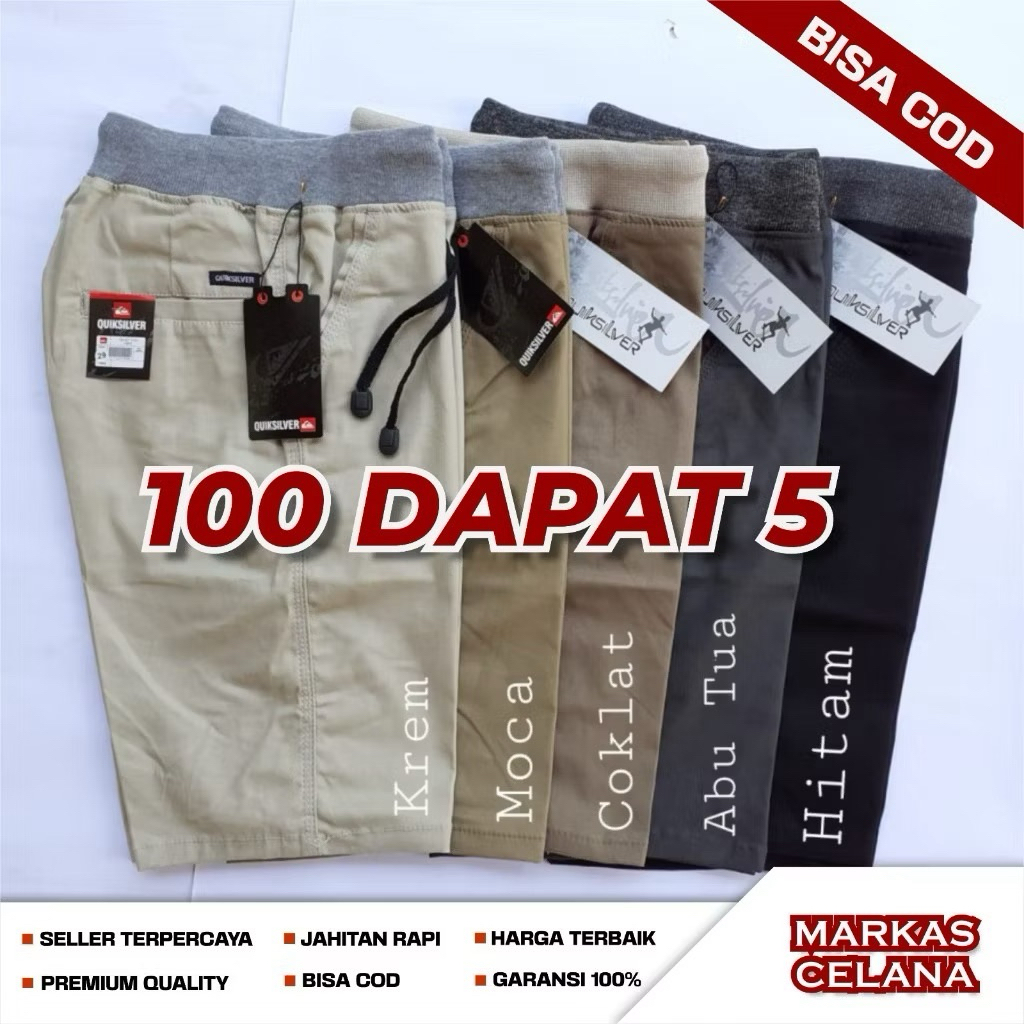 PAKET USAHA  CELANA CHINOS PENDEK