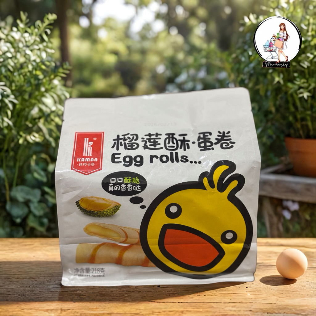 

SNACK IMPORTED CINA KAMEN EGG ROLL (SATUAN/PCS)