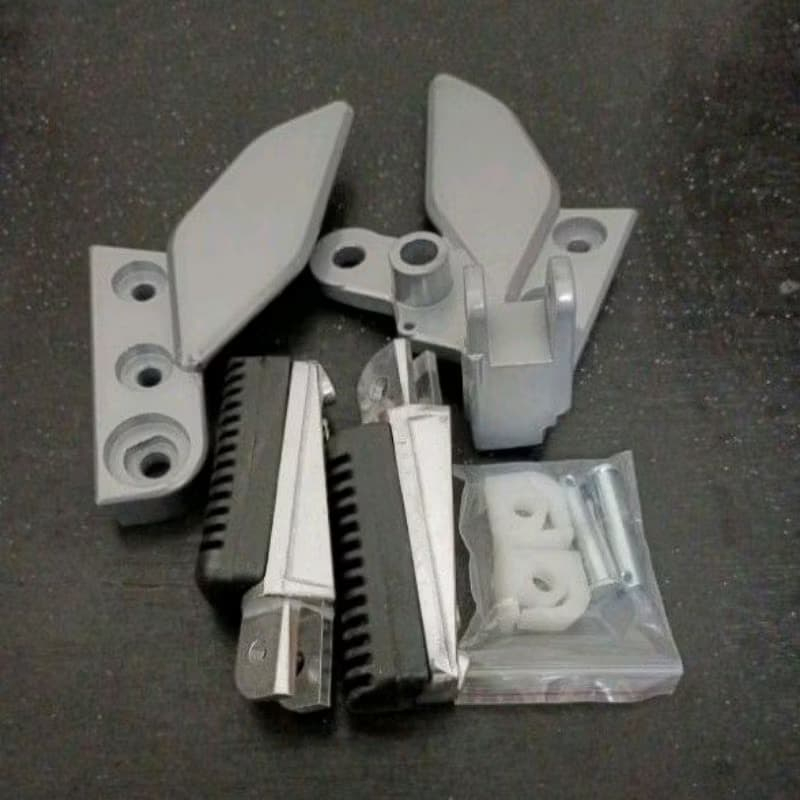 BERKAH MOTOR RACING PART 1SET KOMPLIT SEPASANG Power Footstep Vixion/pijakan Kaki Depan Vixion New d