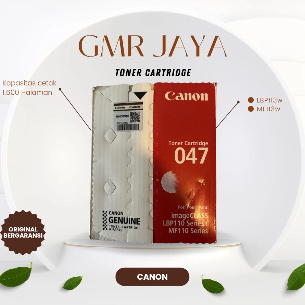 Toner canon 047 original / Toner cartridge canon 047 original / Toner printer canon 047 original / T