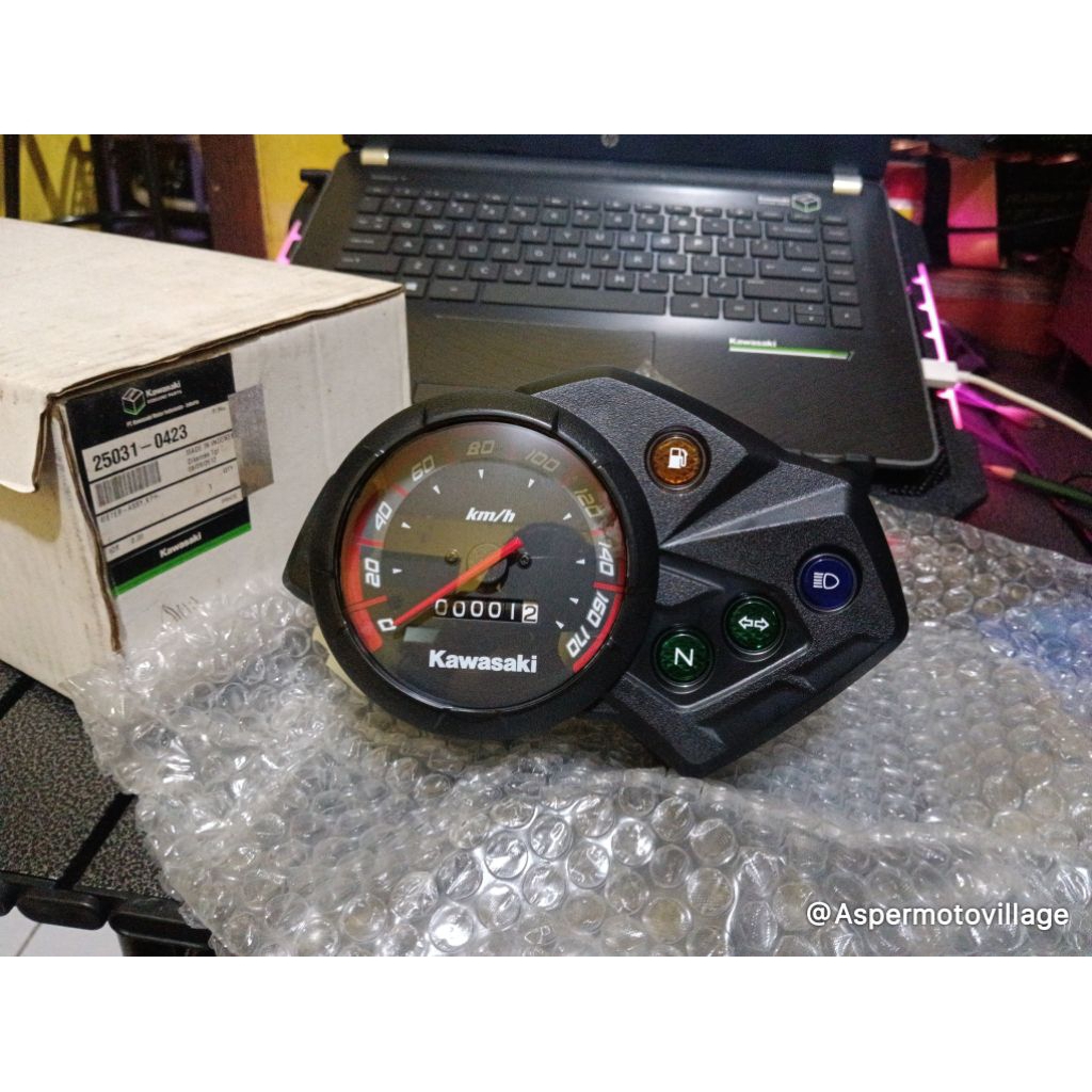Speedometer Kawasaki athlete facelift, AX125, Fury125