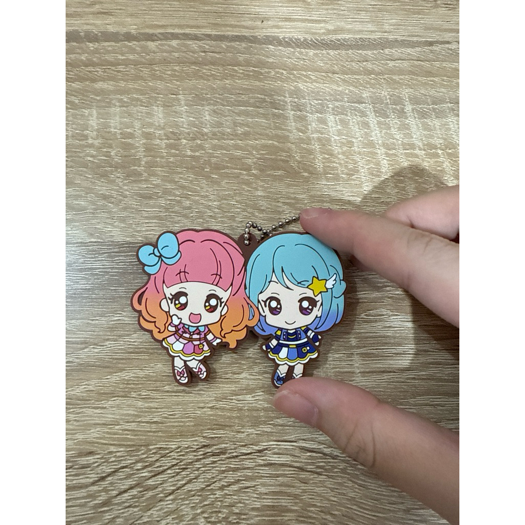 Aikatsu Friends Keychain Mio And Aine