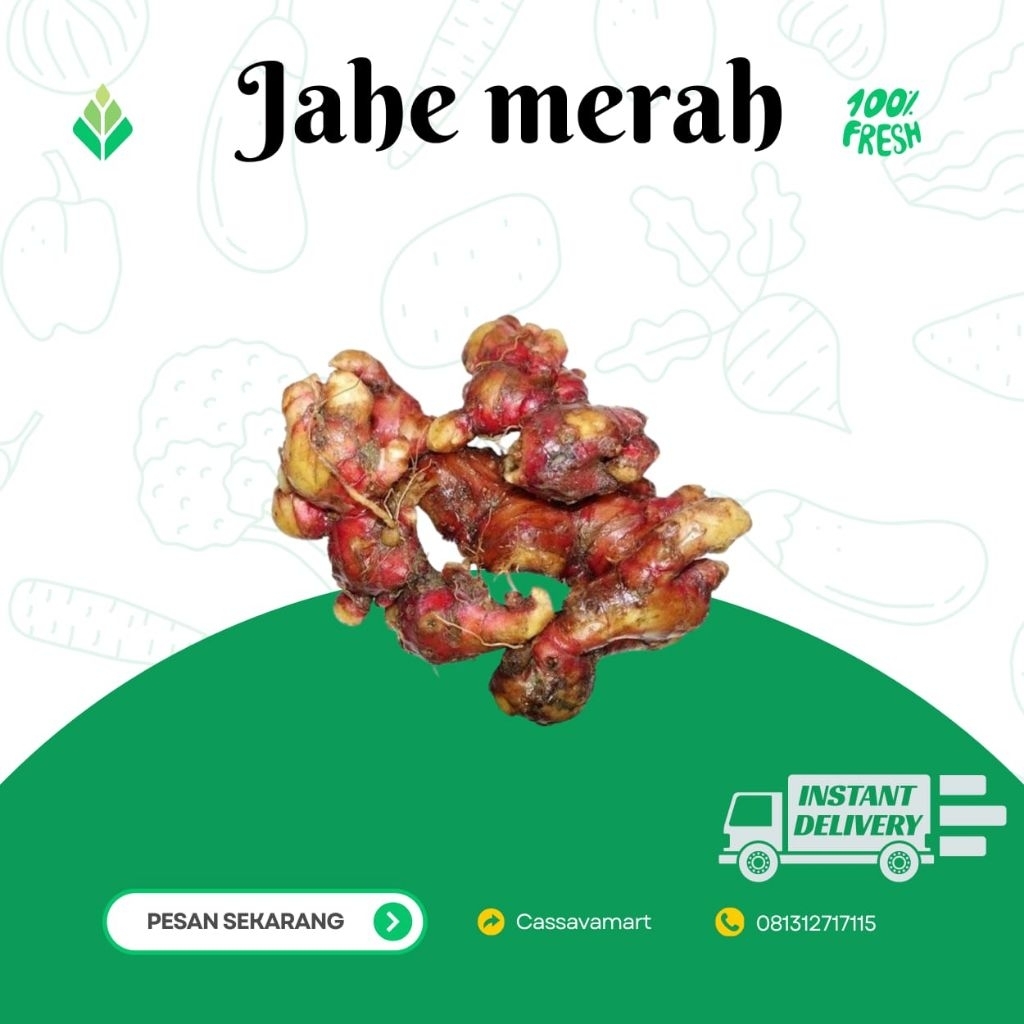 

Jahe merah 1kilogram