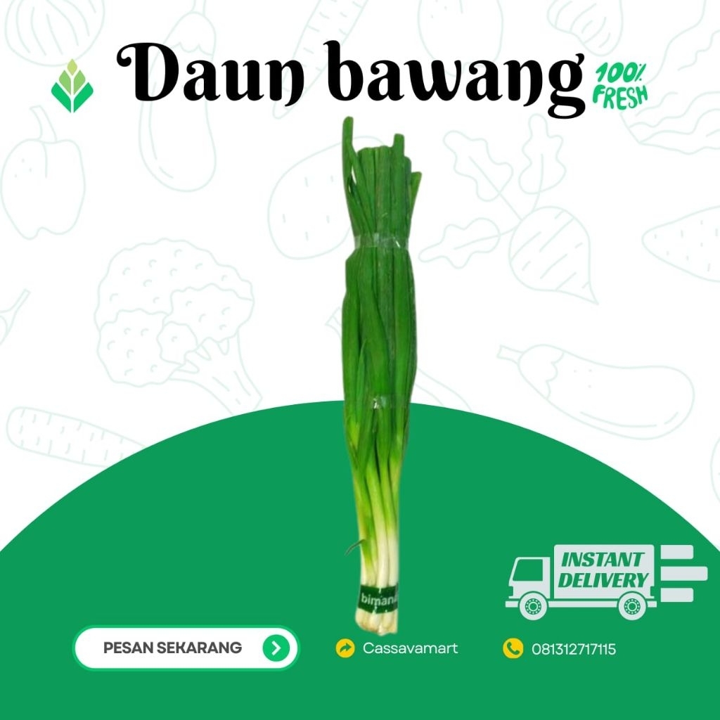 

Daun bawang fresh 500 Gram 1kilogram