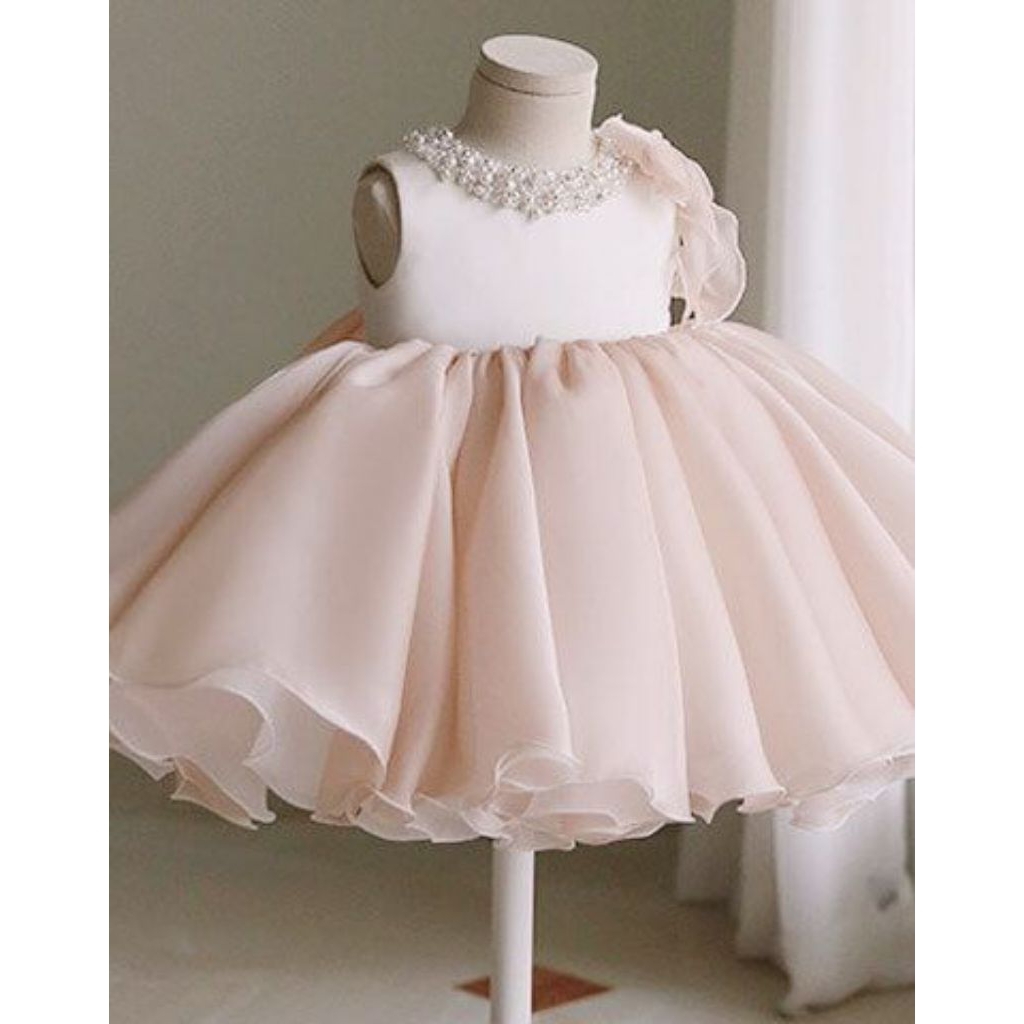 gaun mewah ank kembang gaun ultah ank premium gaun ank ultah gaun rok pke organza