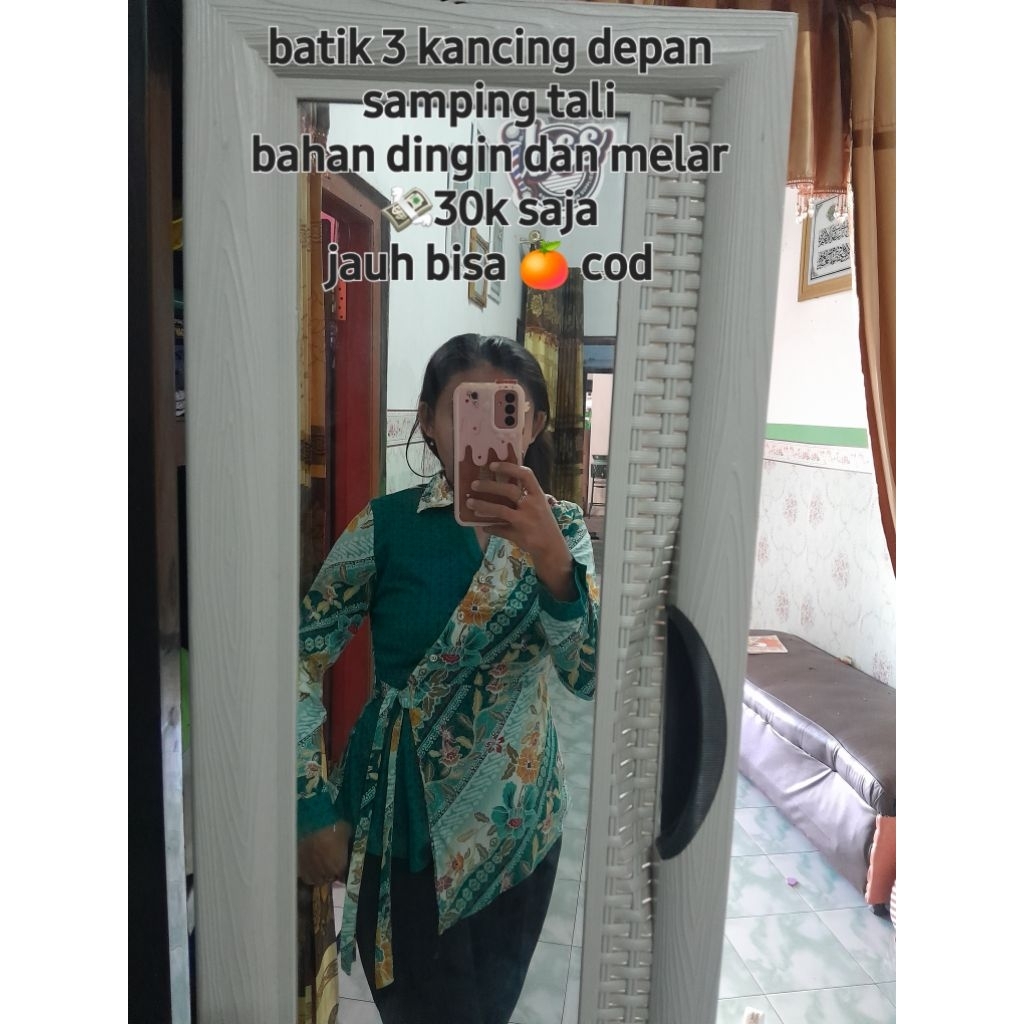 baju batik modern kekinian kerja kondangan