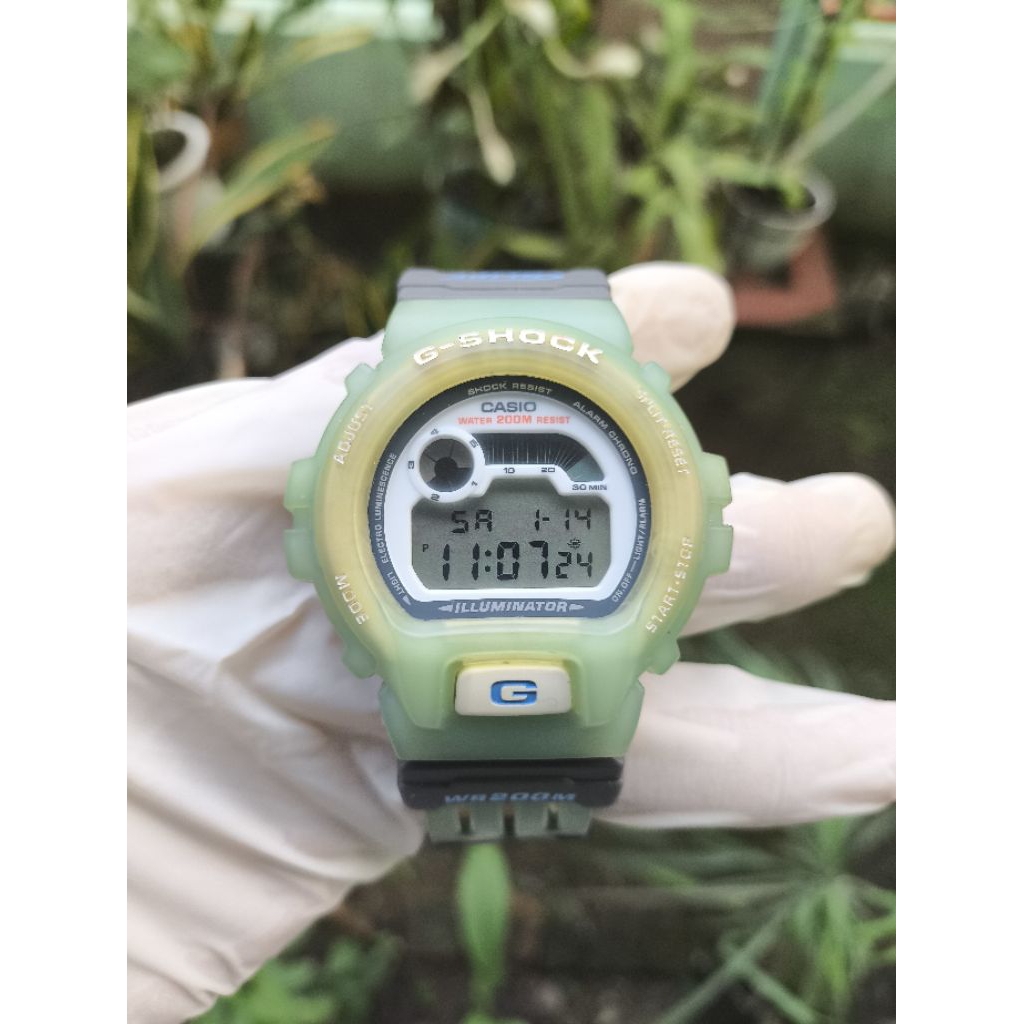 (Harga Net) Jam Tangan Casio G-Shock DW-6900 G-Lide All Original Like New Kondisi Fisik Bagus Mulus 
