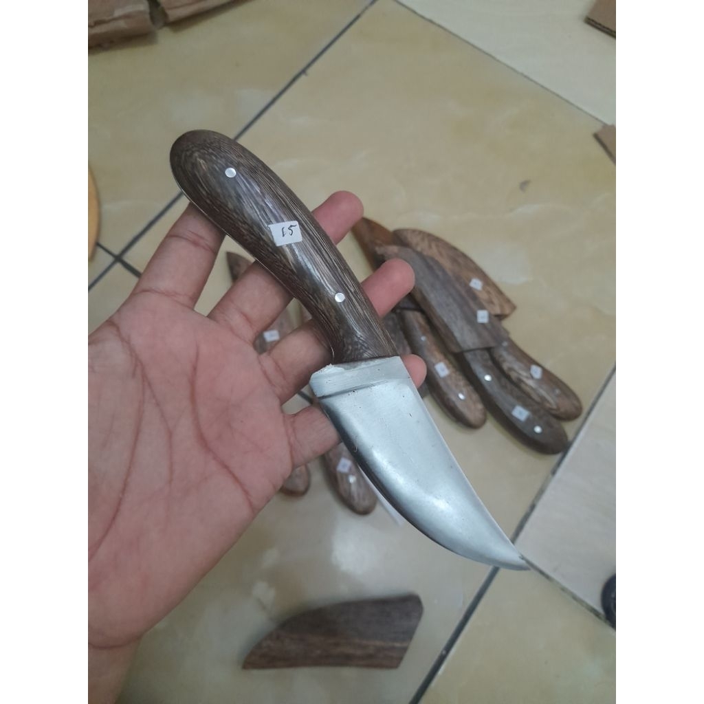 Pisau Seset Skinning Bahan HSS Fulltang