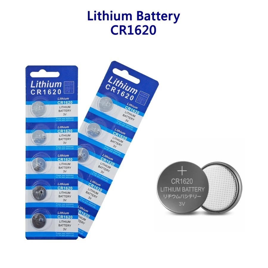 BATERAI LITHIUM CR1620/ BATERAI CR1620 LITHIUM BATTERY 3V (KINGIMPORTIR12)