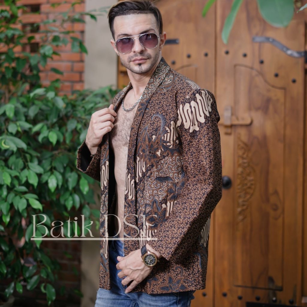 Outer Batik Pria - Kualitas Premium - Batik Solo