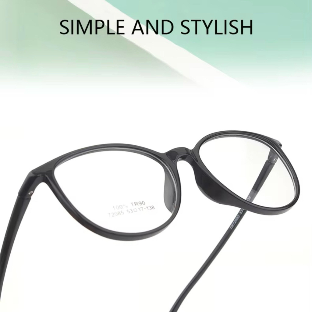 AL72085 TR90 High Quality Photocromic Glasses Frame Classic Retro Glasses Photocromic Optical Frame 