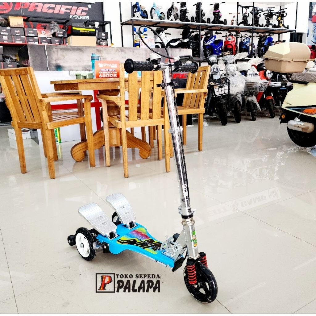 Scooter Injak RMB HAPPY Skuter Element New Alloy Otopet