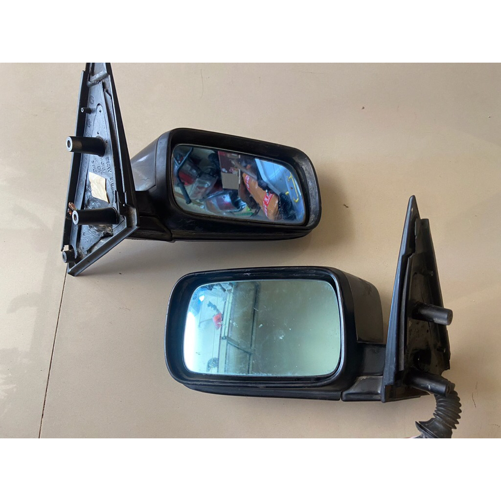 Spion bmw e46 blue mirror eletrict mirror spion kijang super grand kapsul spion carry futura