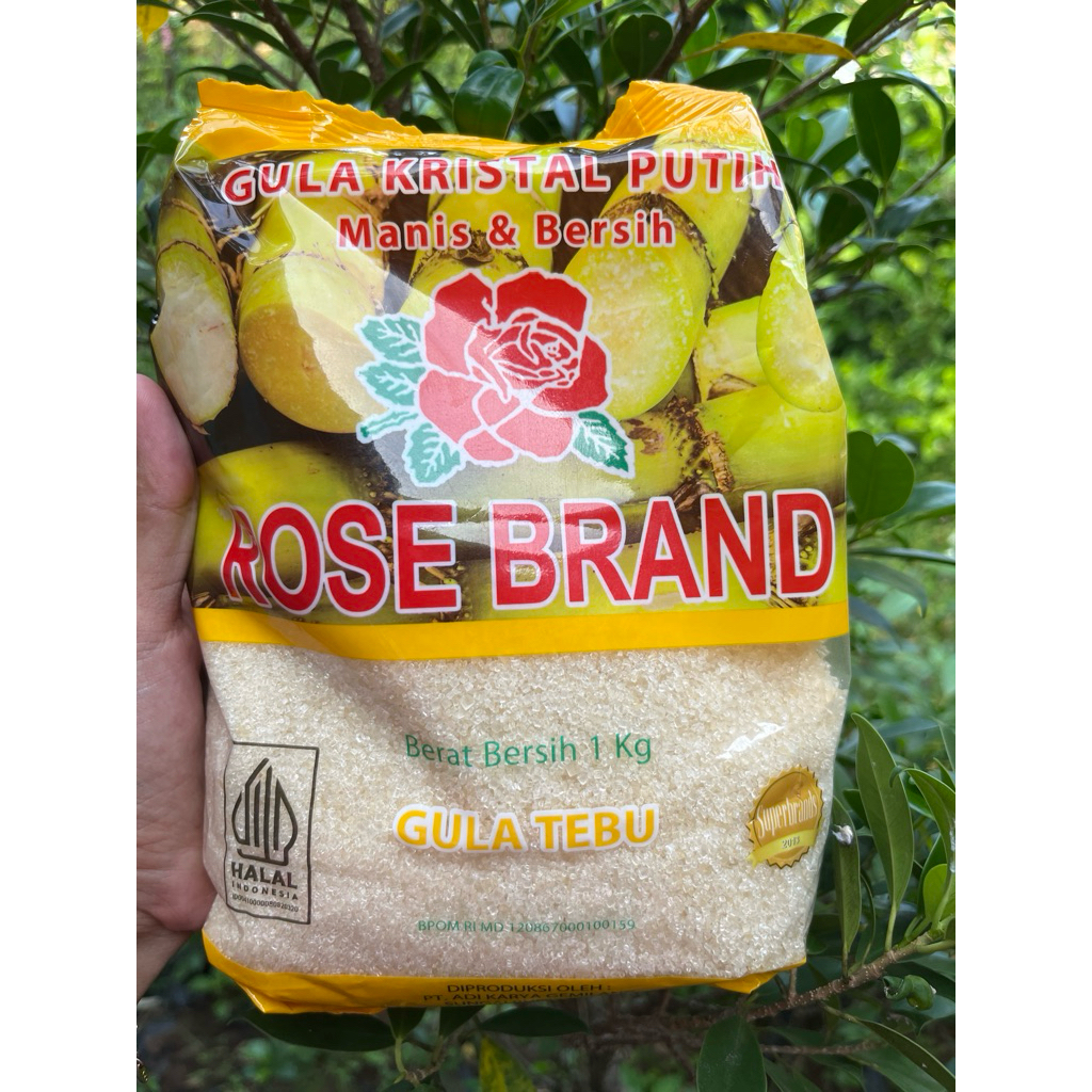 

Gula pasir rosebrand 1kg
