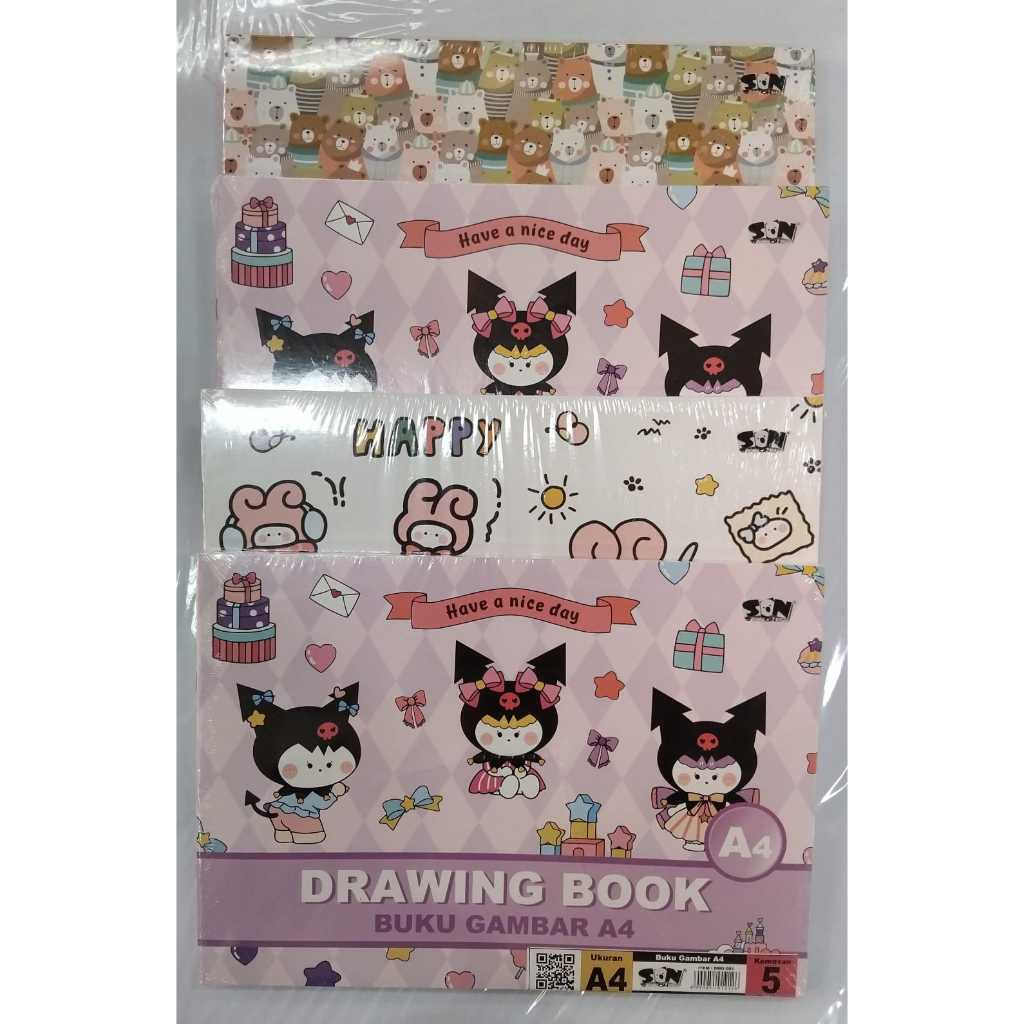 

BUKU GAMBAR A4 (GIRL) DWG-001-A SON