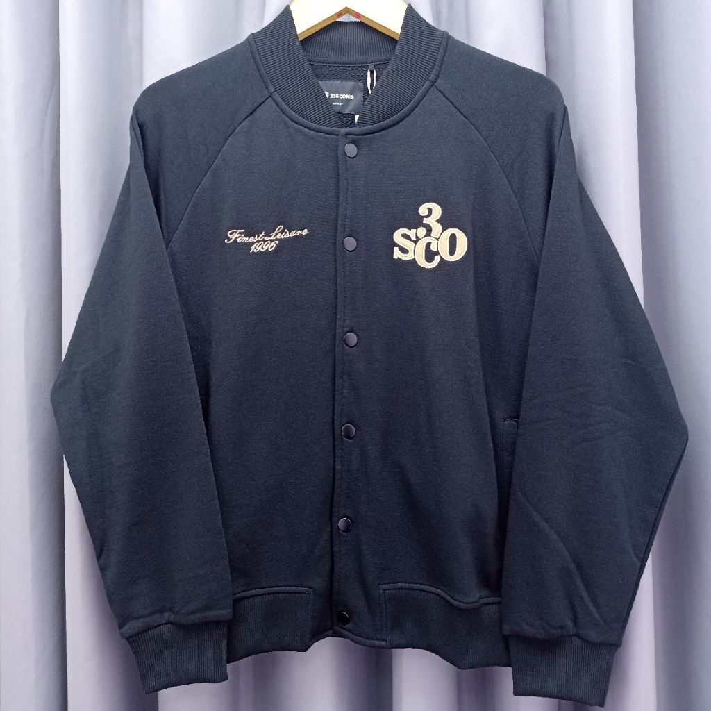 3SECOND - JAKET BOMBER PRIA REGULAR FIT ORIGINAL 3SECOND