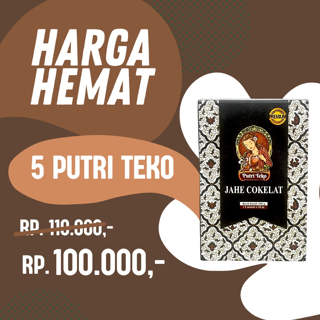 

JAHE SERAI COKELAT LEBIH HEMAT