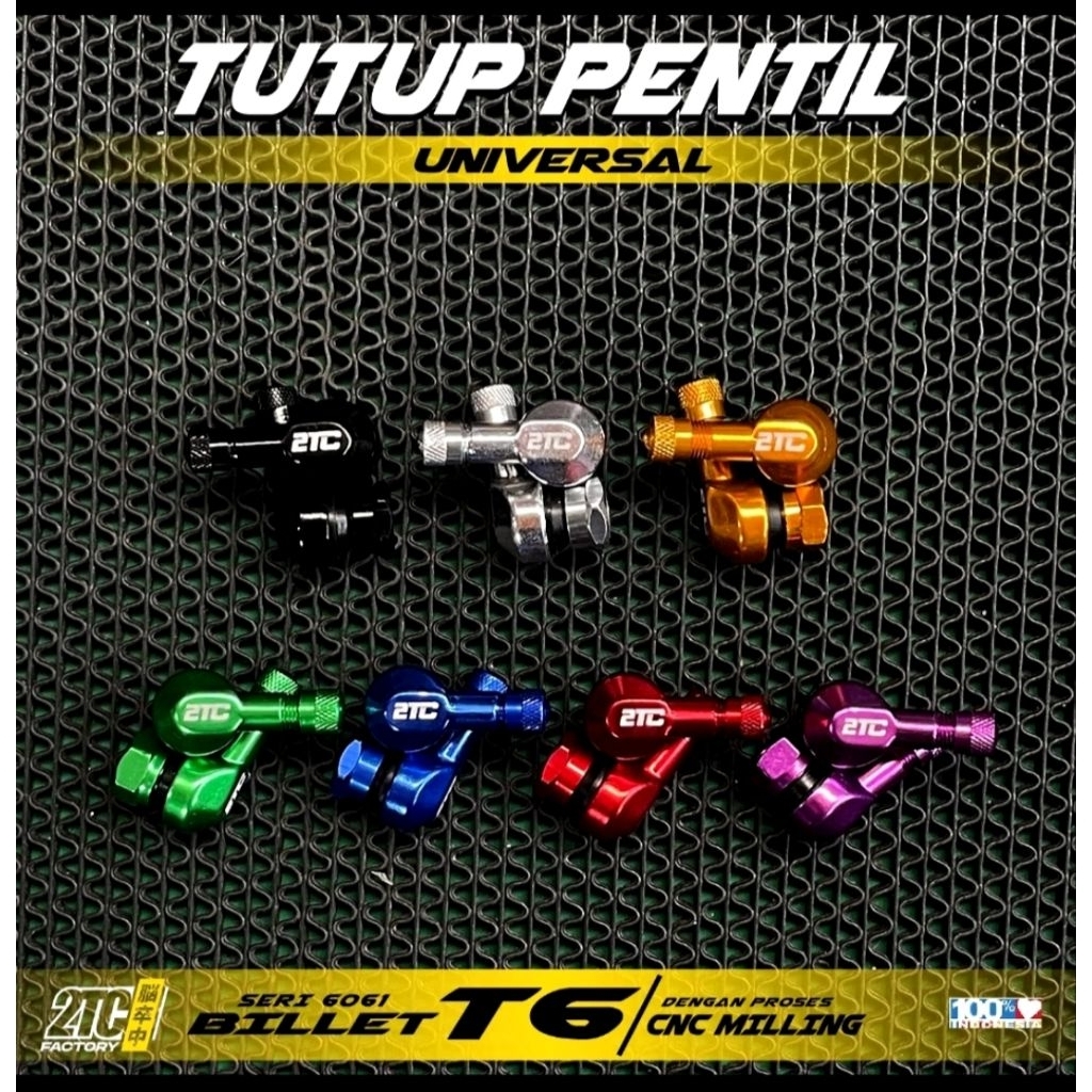 PENTIL BENGKOK PENTIL MOTOR BAN TUBELESS UNIVERSAL M10 BY 2tc factory