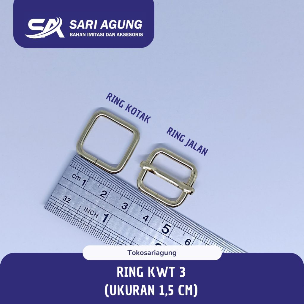 RING 1,5 CM KWT 3 (LUSIN)