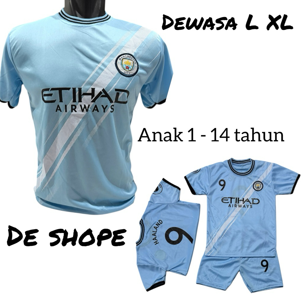 cod setelan baju bola anak 1 sampai 14 tahun atasan baju bola dewasa jersey sepakbola termurah berku