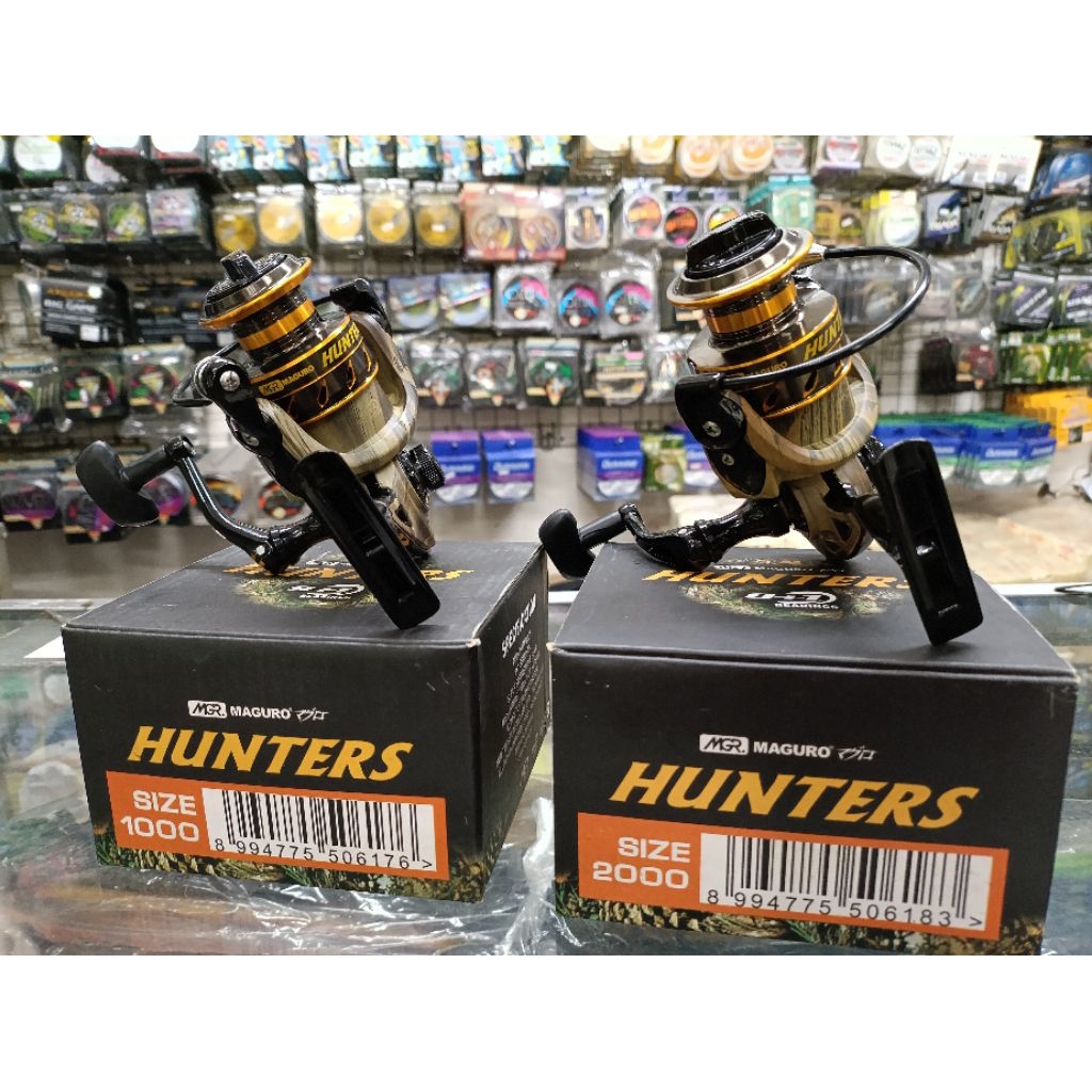 REEL PANCING MAGURO HUNTERS UKURAN 1000 & 2000