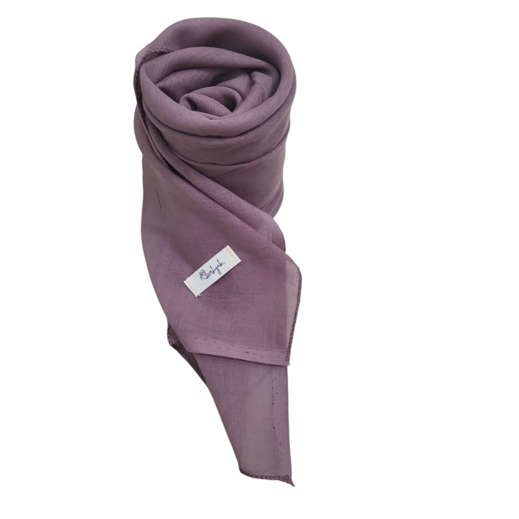 hijab paris japan warna mauve