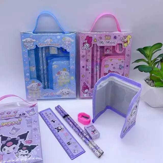 

ALAT TULIS SET STUDY SET ANAK KARAKTER SANRIO MURAH KODE 8006